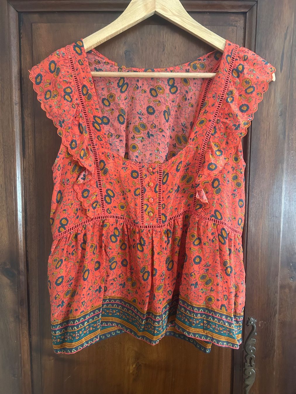 Sezane Camicette: Sézane Amande Bluse blouse Seide soie silk Gr.36 – Nuovo (secondo la descrizione) da Genève venduto da sunandwind 3