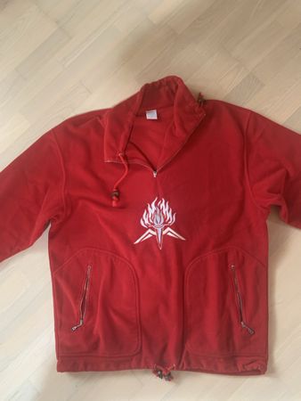 Rot Bogner Fleece Pullover Grösse M, Ideal für Herbst