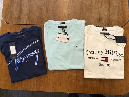 Tommy Hilfiger T-Shirts 3er Set Grösse 164 Neu