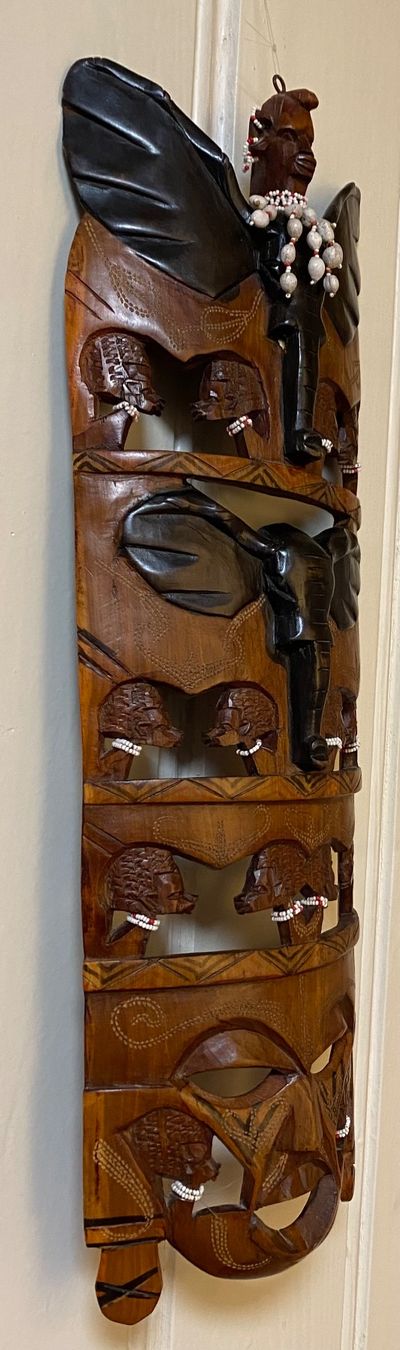 Arte internazionale: Afrikanische Holzmaske, Handarbeit – Usato da Zäziwil venduto da Emlea 7