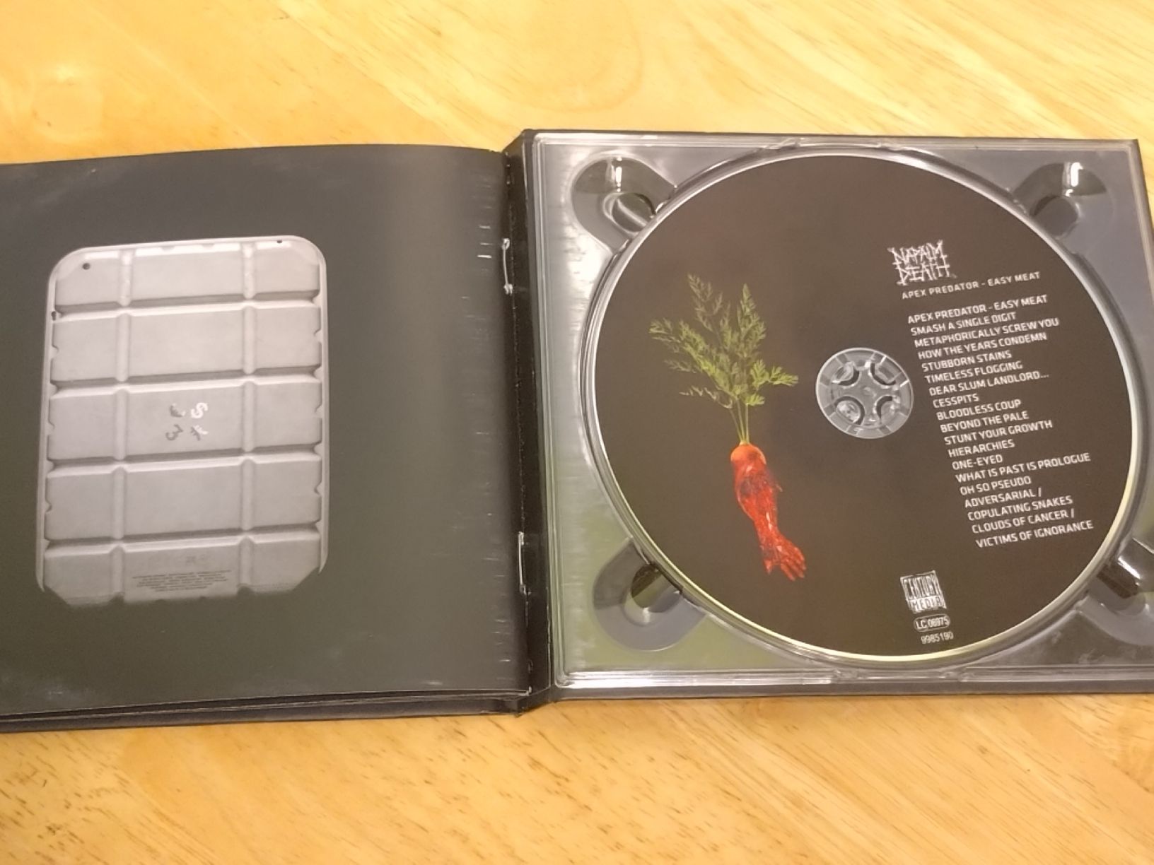 CDs: Napalm Death Apex Predator - Easy Meat CD Digipack  – Gebraucht aus Farvagny-le-Grand von LaCaverne 8