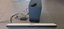 Teufel Soundbar Cinebar 11 mit Subwoofer weiss
