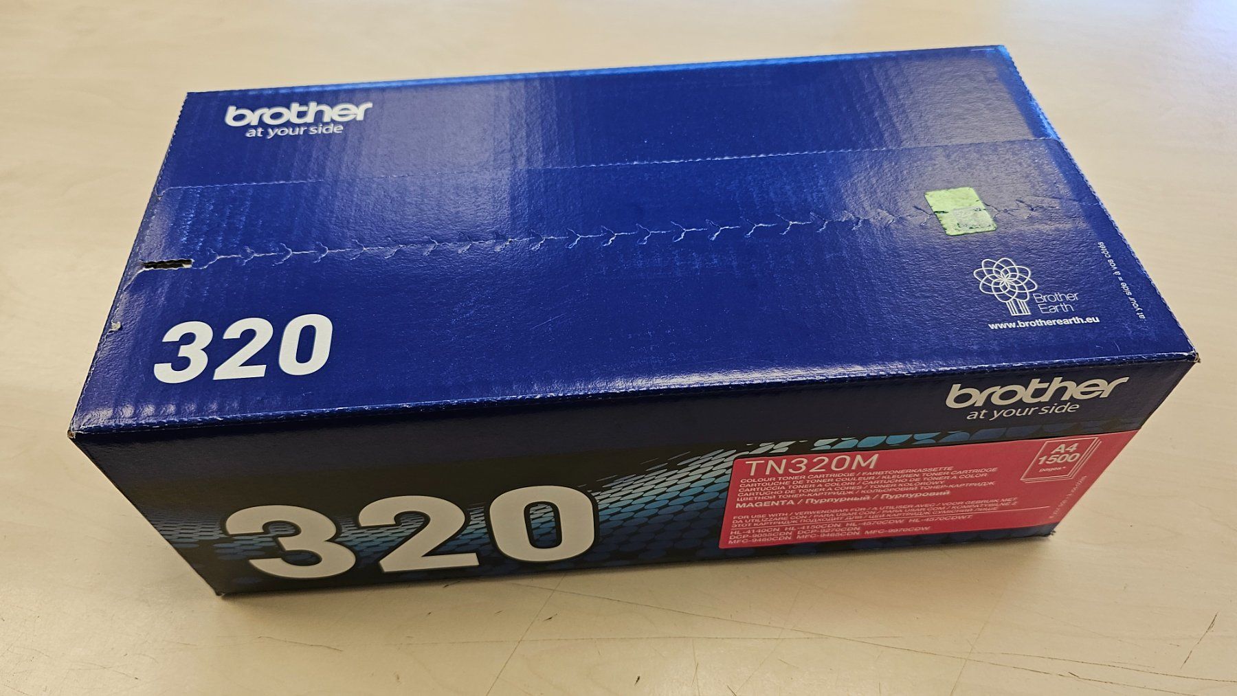 Brother Druckerpatronen & Toner: Brother TN-320 Magenta – Neu und originalverpackt aus Fahrwangen von walfra01