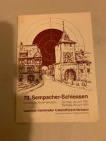 73. Sempacher-Schiessen 1993, Luzern - Seltenes Exemplar
