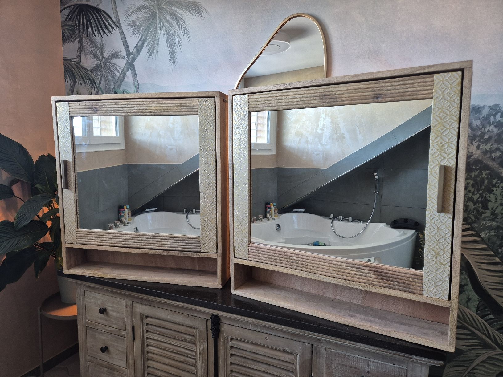 Armoires miroirs: zwei Spiegelschränke – D'occasion à Gränichen par Amsel22