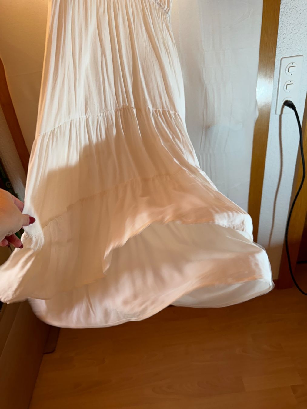 Kleider: weisses Sommerkleid von Chicoree Gr. M – Neu (gemäss Beschreibung) aus Grosswangen von second_hand_dress 2