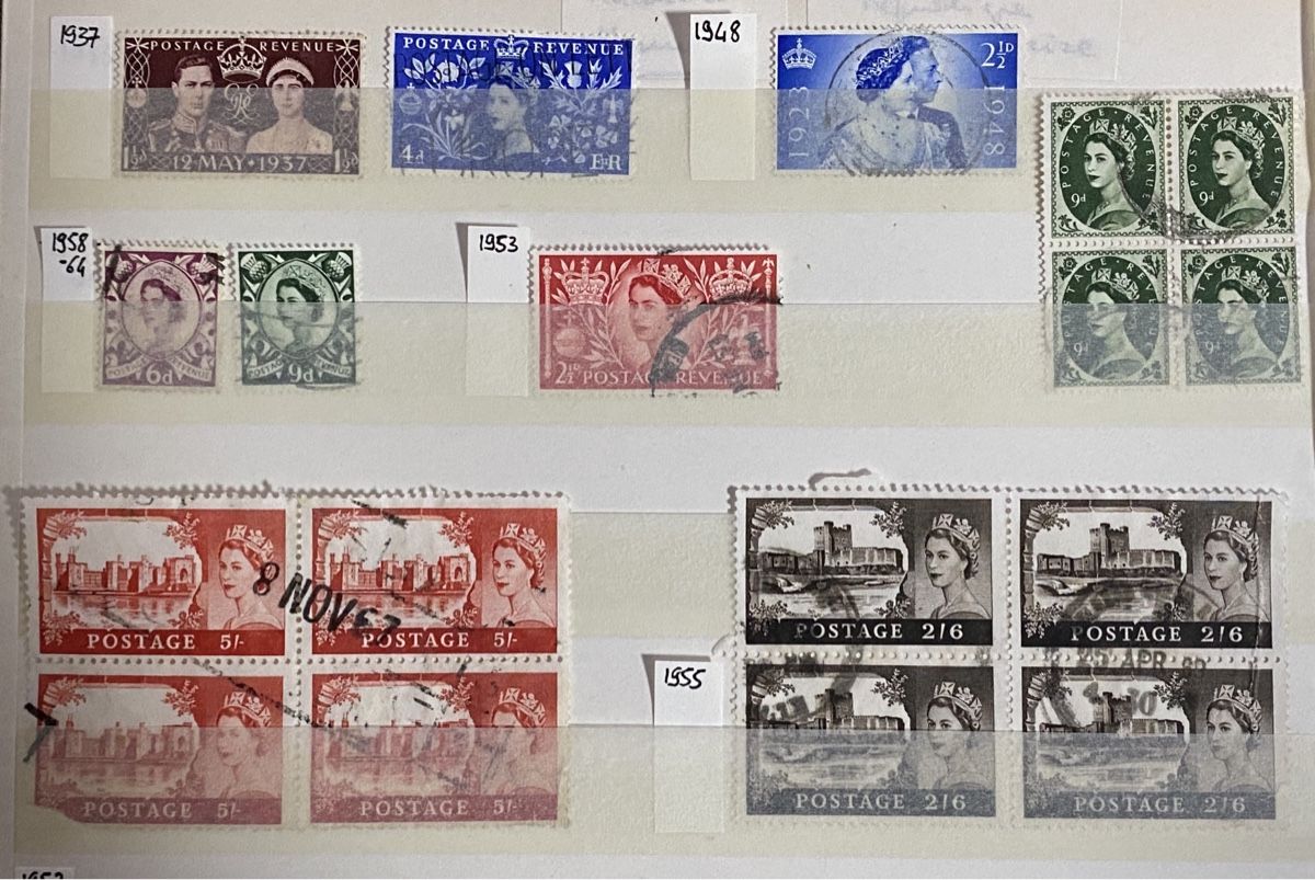 Alle Briefmarken: Timbres - Reine Elisabeth II – Gebraucht aus Petit-Lancy von Solcarm 1