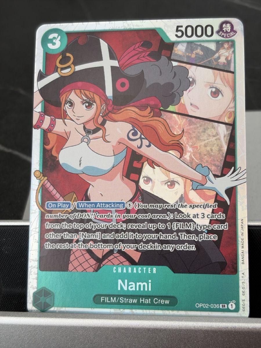 Bandai Carte collezionabili: One Piece OP02-036 Nami, Englisch – Nuovo (secondo la descrizione) da St. Gallen venduto da cambitcg