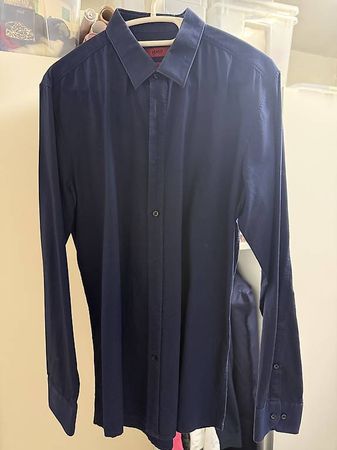 Hugo Boss Hemd (Dunkelblau)