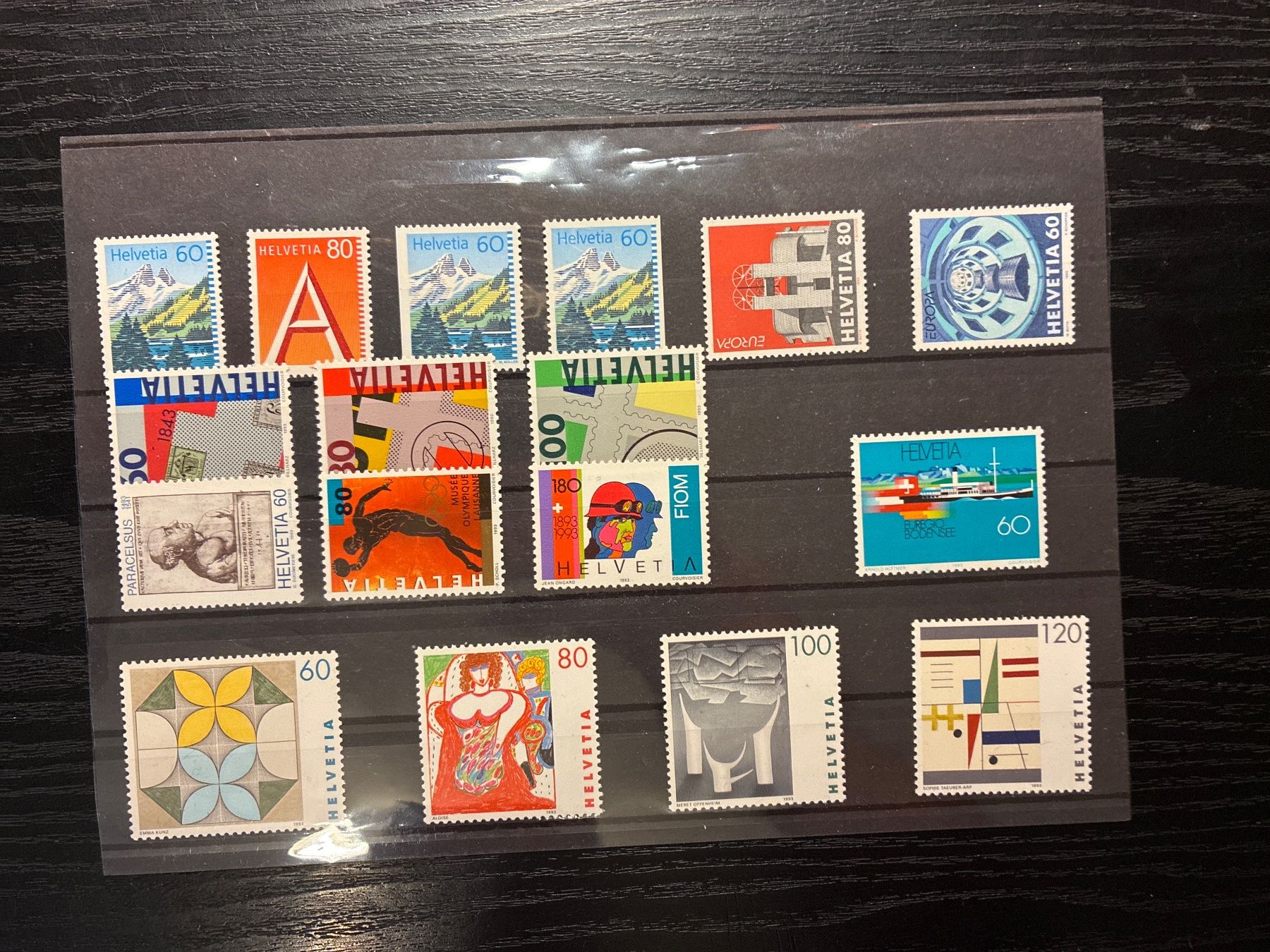 Alle Briefmarken: Briefmarken 1993 poszfrisch – Neu (gemäss Beschreibung) aus schafisheim von bru_bkb8