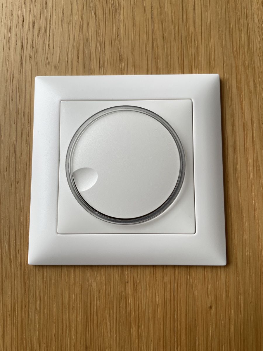 Feller Schalter: Feller Edizio due RC Drehdimmer – Gebraucht aus St. Gallen von  2