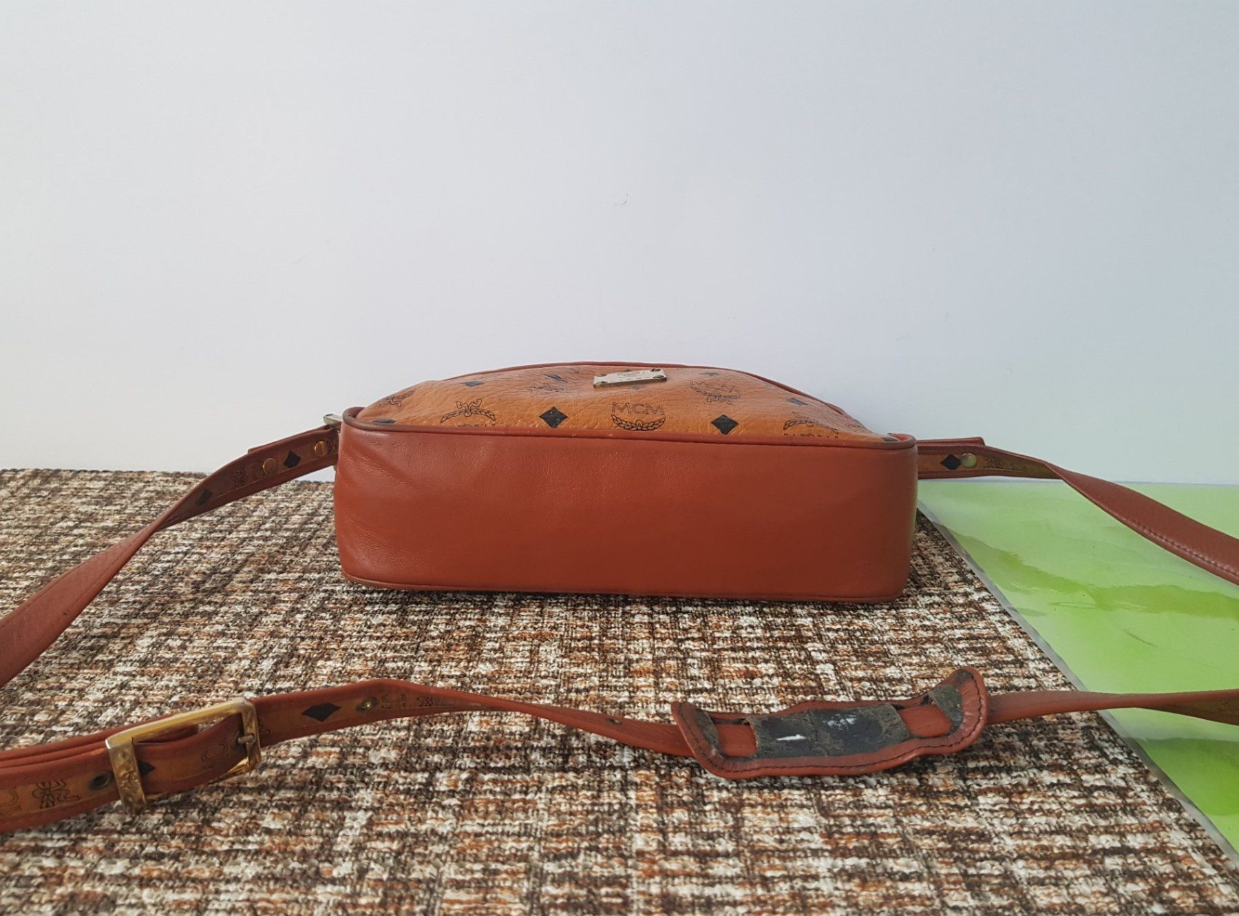 Mcm Borse da donna: MCM Umhängetasche Cognac – Usato da Basel venduto da Birs868 5