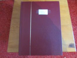 1 grosses LAGERBUCH rotbraun "SCHWEIZ" 1,6Kg 30Bl/60Seit.TOP