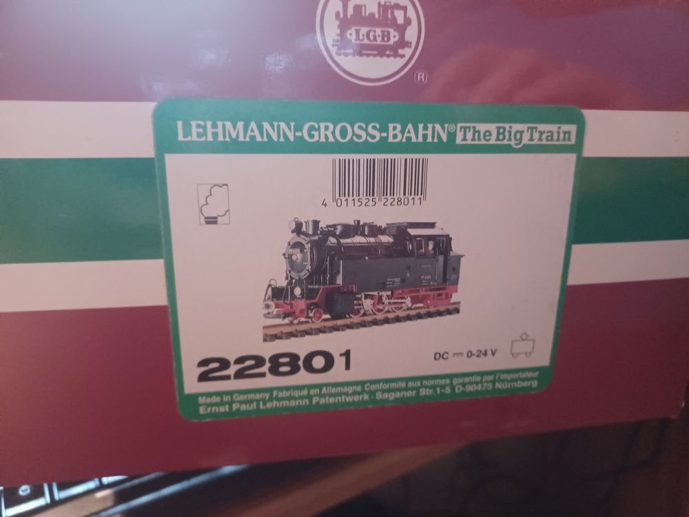 LGB 22801 Harz-Dampflok Analog in OVP (Gebraucht) in Daellikon für CHF ...