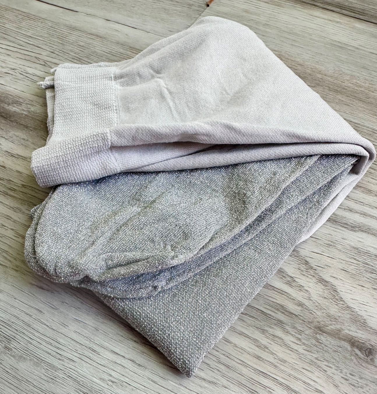 Strümpfe & Strumpfhosen: NEU Gr 86 Silber Glitzer Strumpfhosen – Neu (gemäss Beschreibung) aus Rickenbach b. Wil von sunneschii_ 1