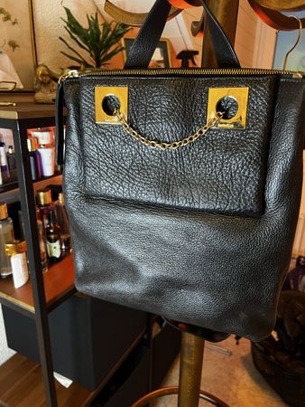 See by Chloé Rucksack schwarzes Leder