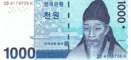 Südkorea 1000 Won ND 2007 P-54 UNZ