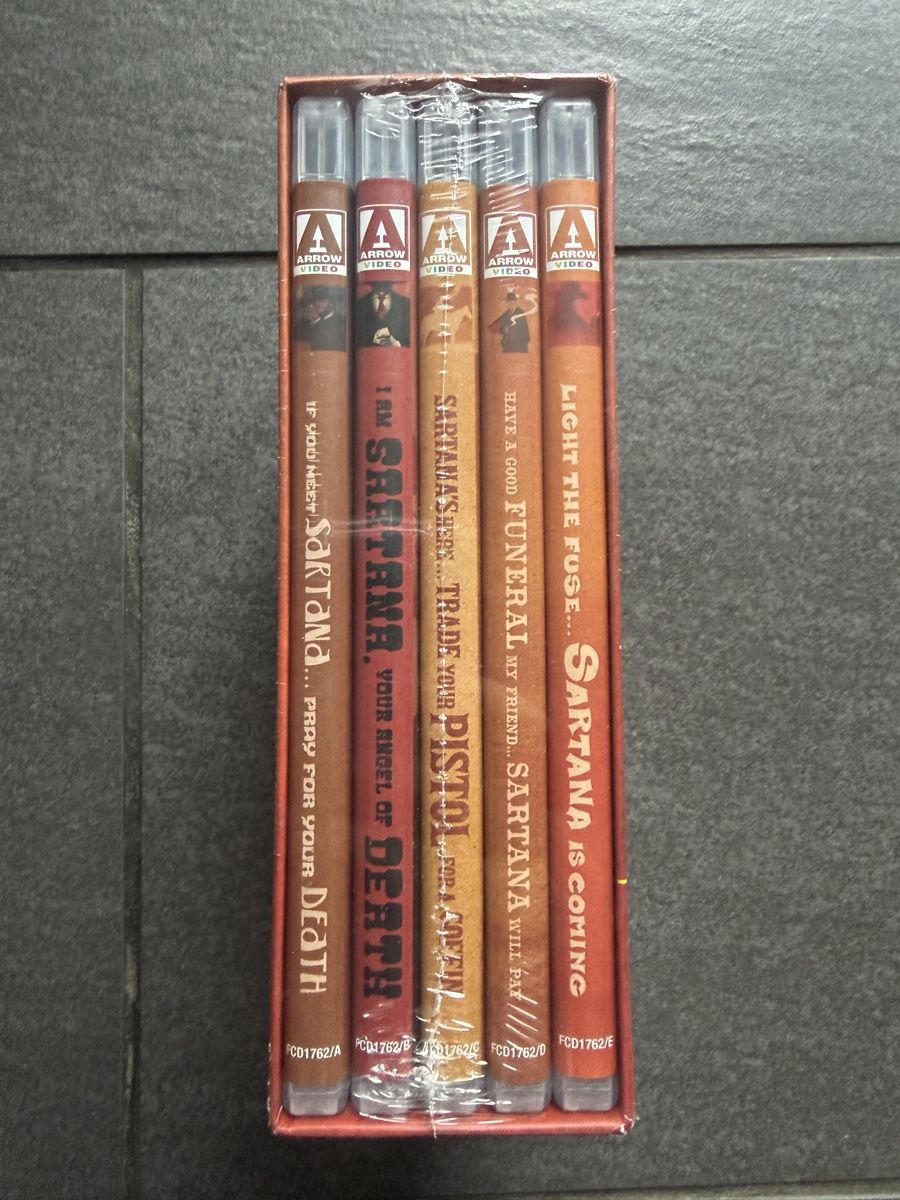 Tous les DVDs: The Complete Sartana Arrow Video Blu-ray Box – Neuf (Voir description) à Zürich par cENS0R 4