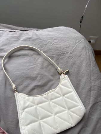 Sac à mains blanc