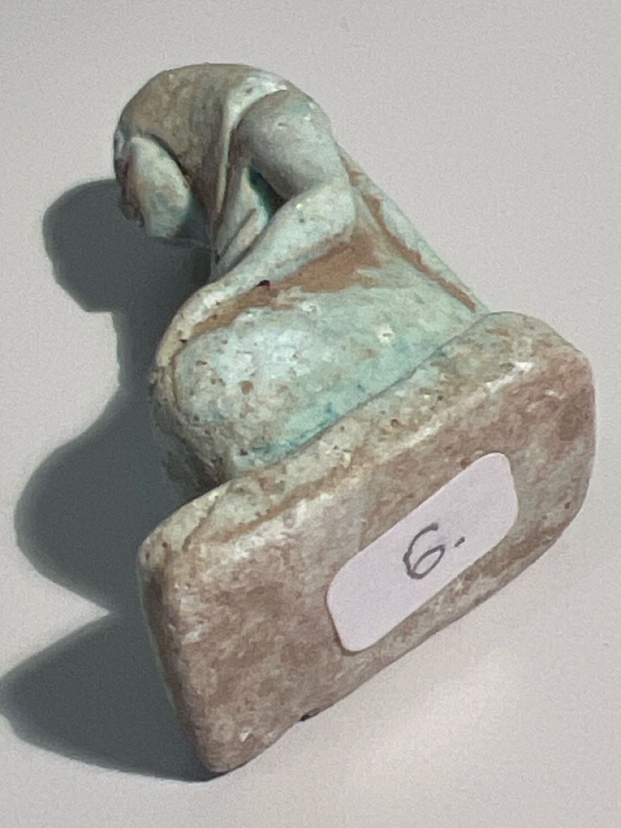 Sculture & Statue: Ägyptische Faience-Statue, Periode 26. - 30. Dynastie – Usato da Küssnacht a. Rigi venduto da Unique-Valuable 4