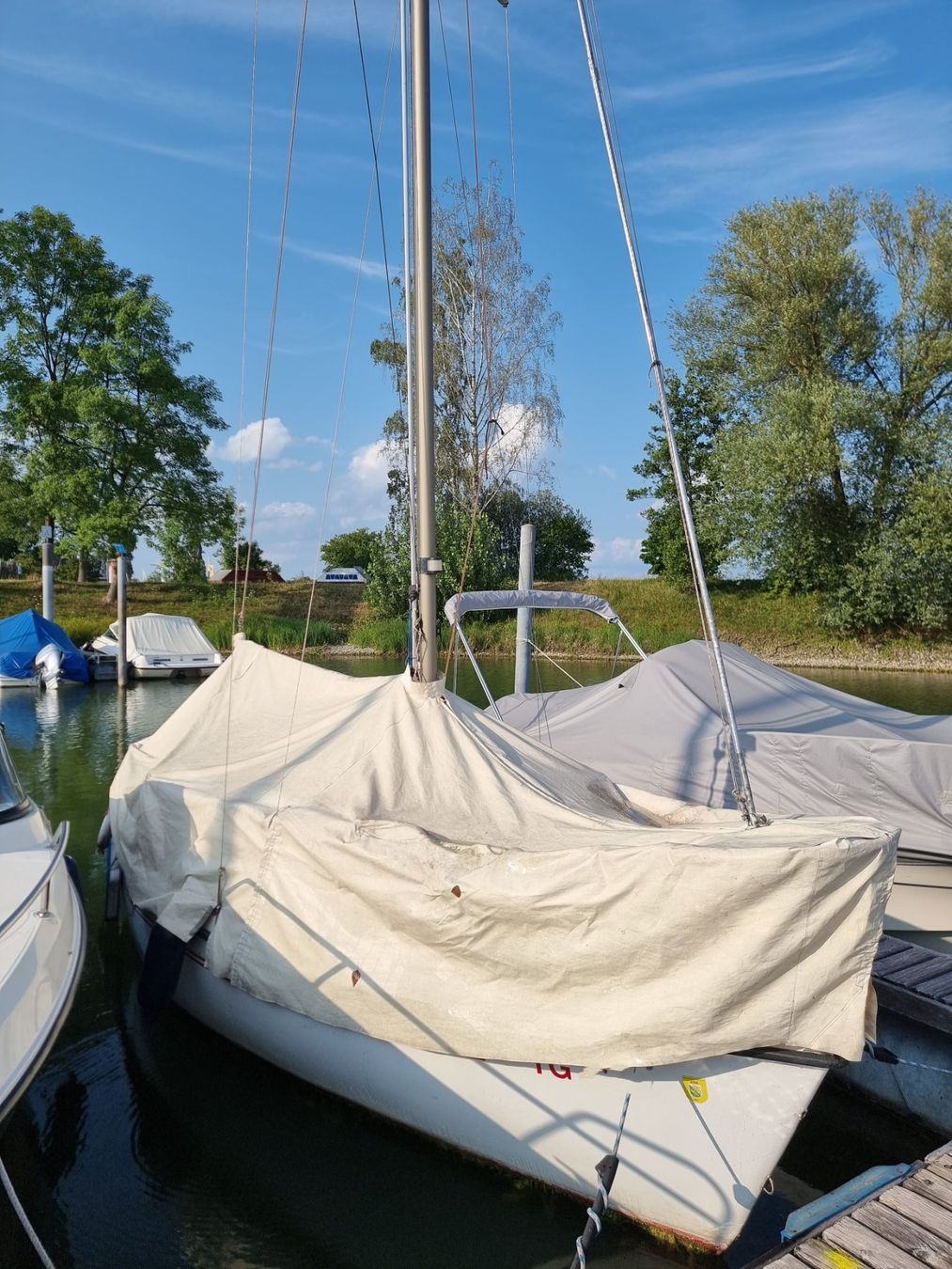 Bateaux: Segelboot Bradwell 18 mit Trailer am Bodensee – D'occasion à Waldstatt par NasserSchnee 3