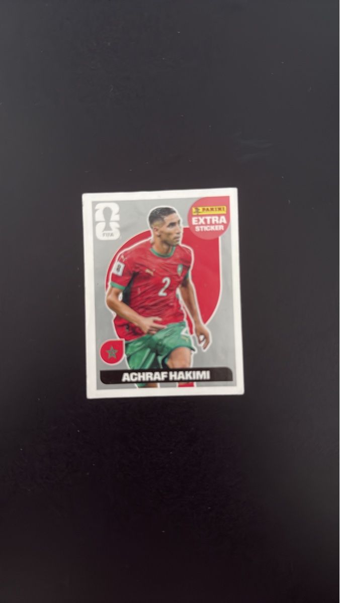 Panini Carte collezionabili: Seltene Panini WM 2026 Sticker: Achraf Hakimi Extra – Usato da Basel venduto da colak.1907