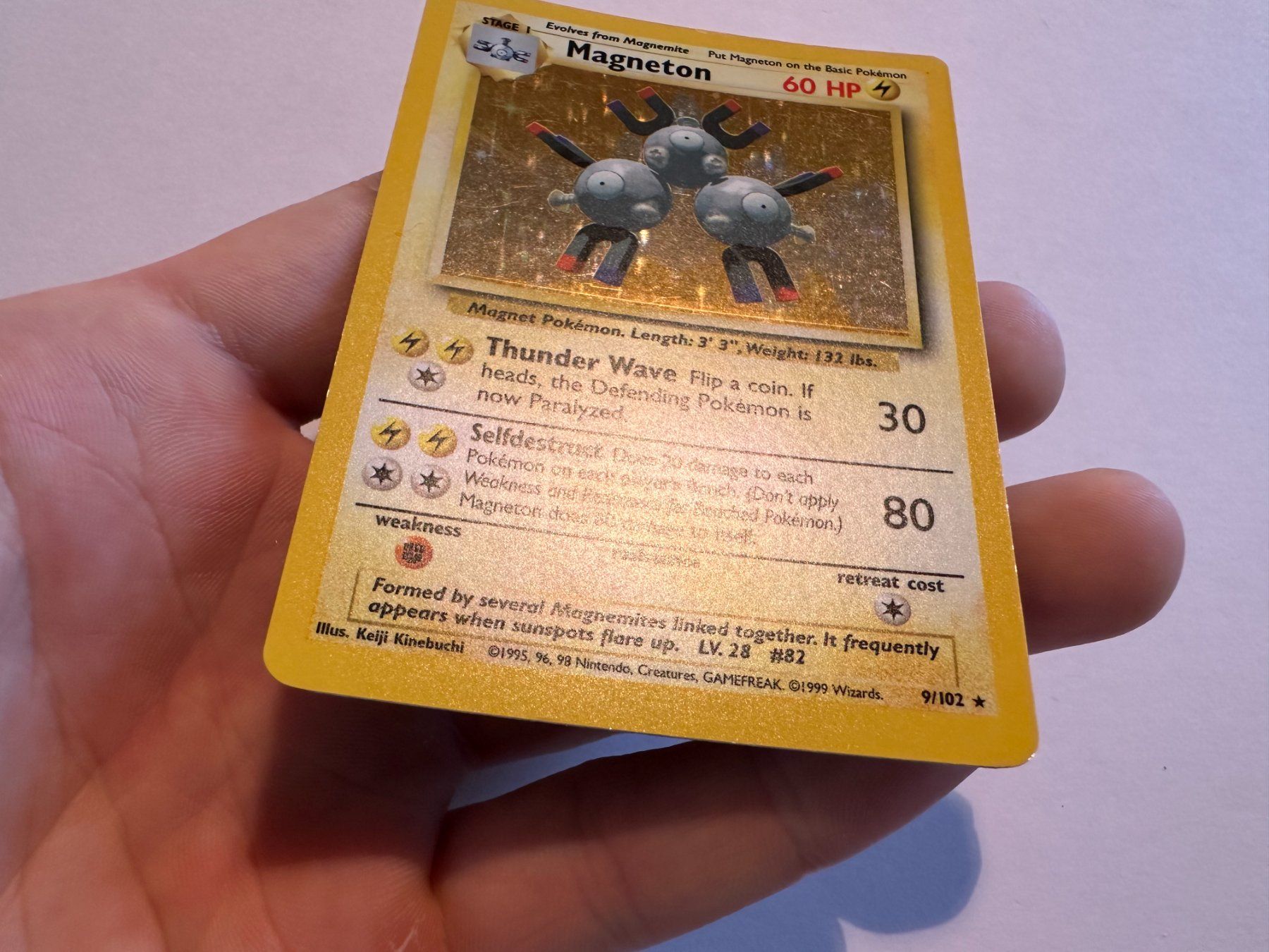 Pokémon Carte collezionabili: Magneton holo Base EN – Usato da Hagendorn venduto da Pokecollectorch 1