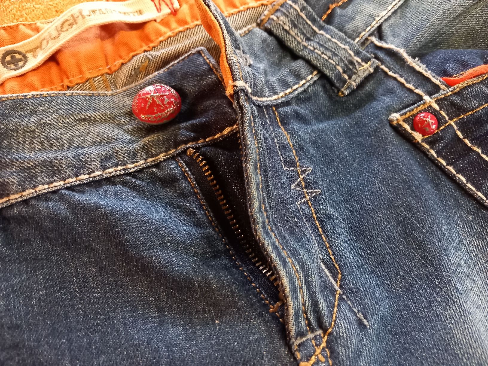 Jeans: Jeans Tough 1/2 Bundweite 44cm – Neu (gemäss Beschreibung) aus Hochwald von motowear-secondhand 3