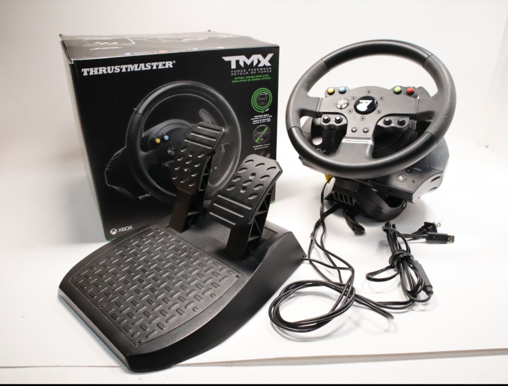 Thrustmaster Controller: Thrustmaster TMX Force Lenkrad mit Pedalen Fabrikneu PC Xbox – Neu und originalverpackt aus Uster von ANP_LABS 1