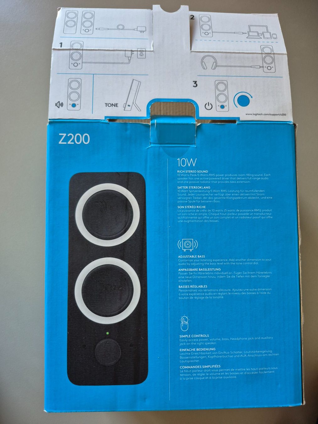 Logitech Casse acustiche: Logitech Z200 PC Sound System 10W – Usato da Winterthur venduto da ale_7v5y 3