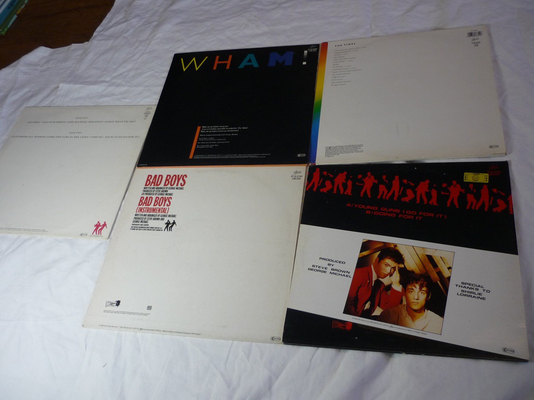 Dischi in vinile: 5x 12" Schallplatten - Wham  - Top Sammlung – Usato da Beringen venduto da zzRegal 1