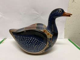 Canard en terre cuire