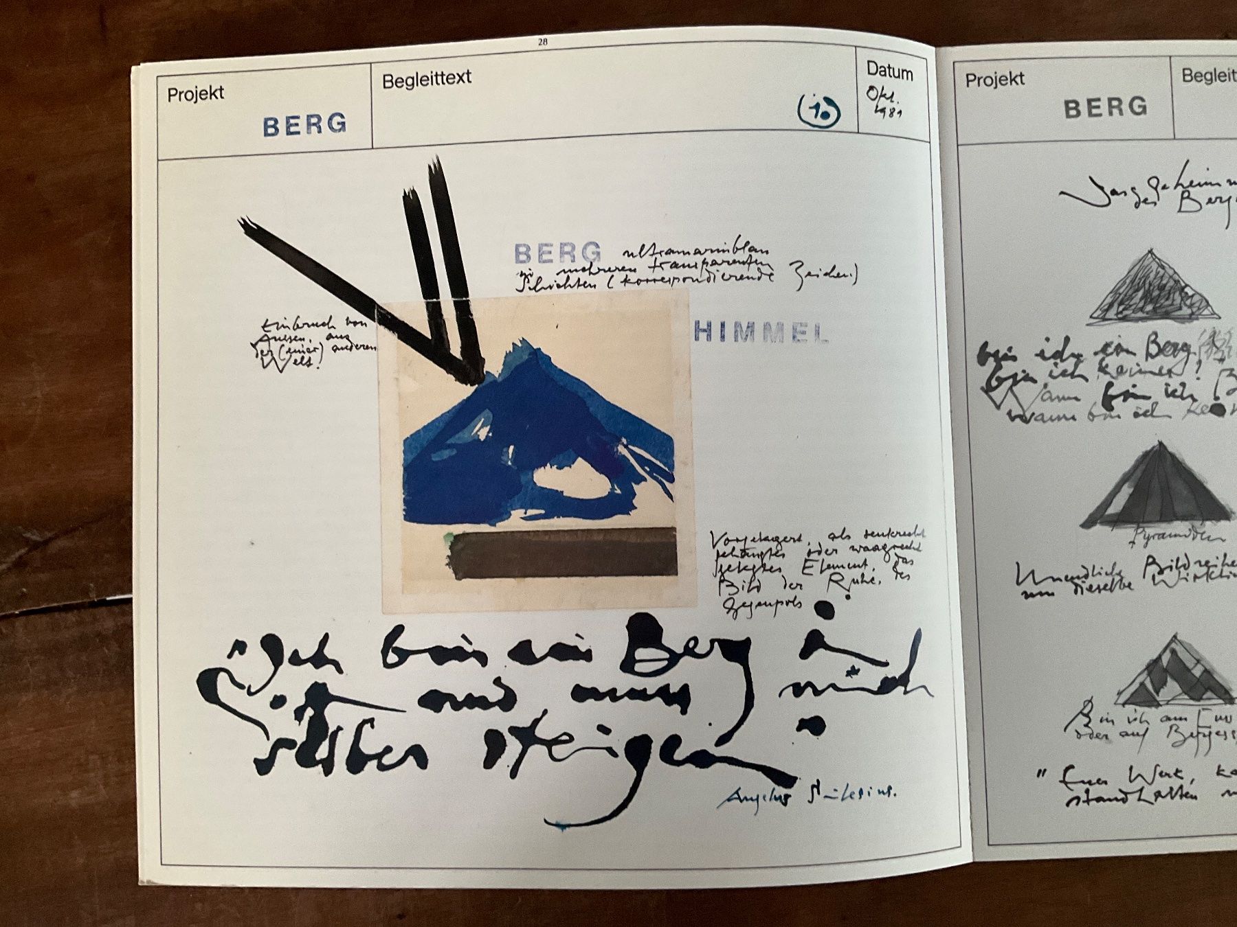 Bücher: Catalogue exposition Gottfried Tritten, 1986 – Gebraucht aus Avenches von Lactobacille 6