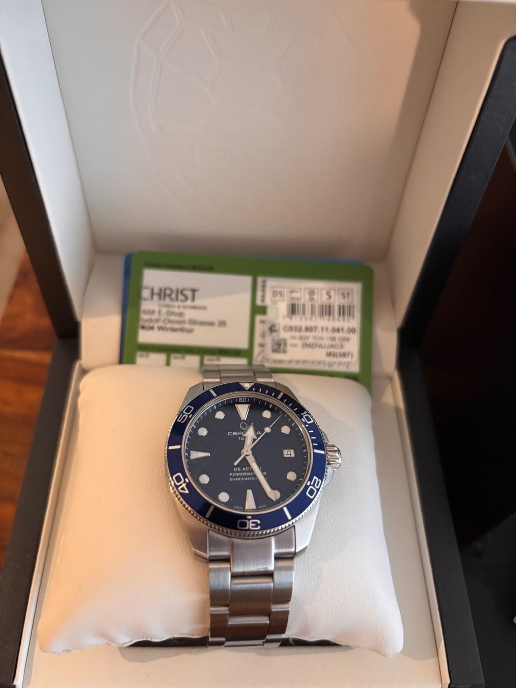 Certina Orologi: Certina DS Action Diver 38mm – Usato da Steinach venduto da silli16