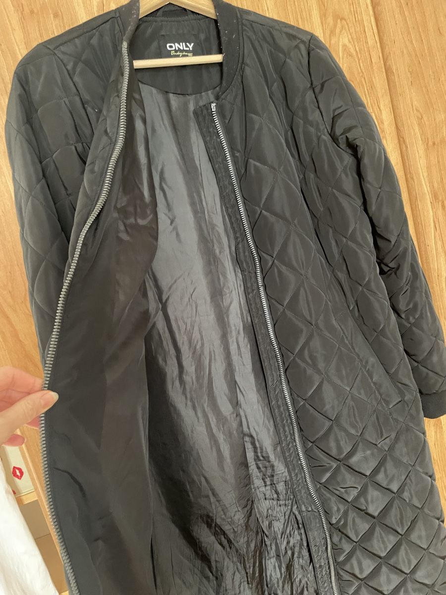 Only Giacche: Long Bomber Jacket, ONLY, Black, S – Usato da Möhlin venduto da Halylea 3