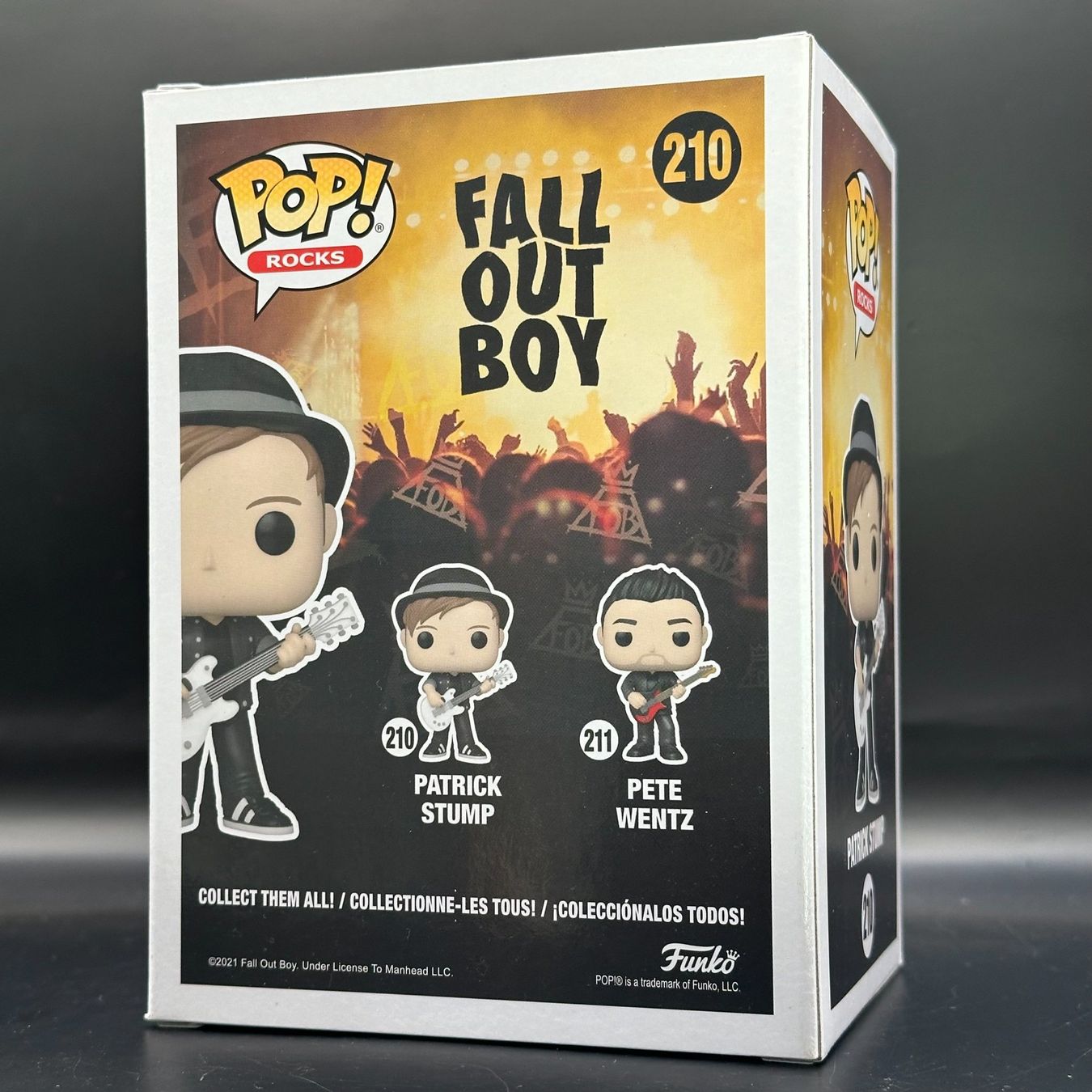 Funko Statuette: Funko Pop! Fall out Boy Patrick Stump 210 – Usato da Düdingen venduto da Nerdworld 1