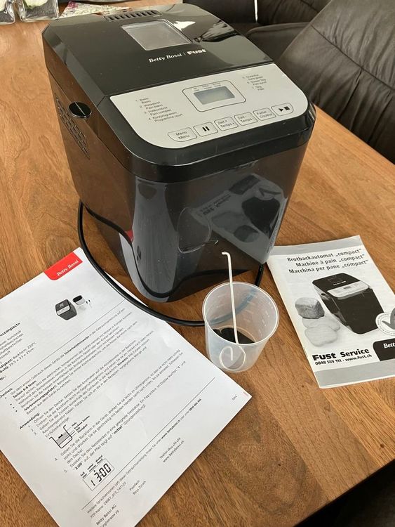 Brotbackautomat Betty Bossi ,Fust (Gebraucht) in Unterkulm für CHF 10 ...