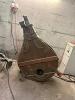 Antiker Schmiedeblasebalg aus Holz und Leder gebraucht