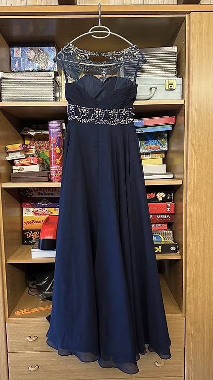 Vestiti: Abendkleid dunkelblau – Usato da Rheinfelden venduto da ale_xh2y 1