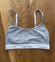 Bralette Calvin Klein grau S/P guter Zustand