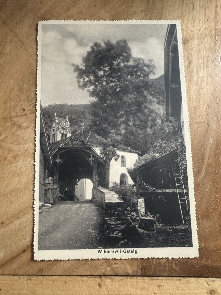 Cartoline postali: AK Wilderswil - Gsteig – Usato da Frauenfeld venduto da aluma14 2