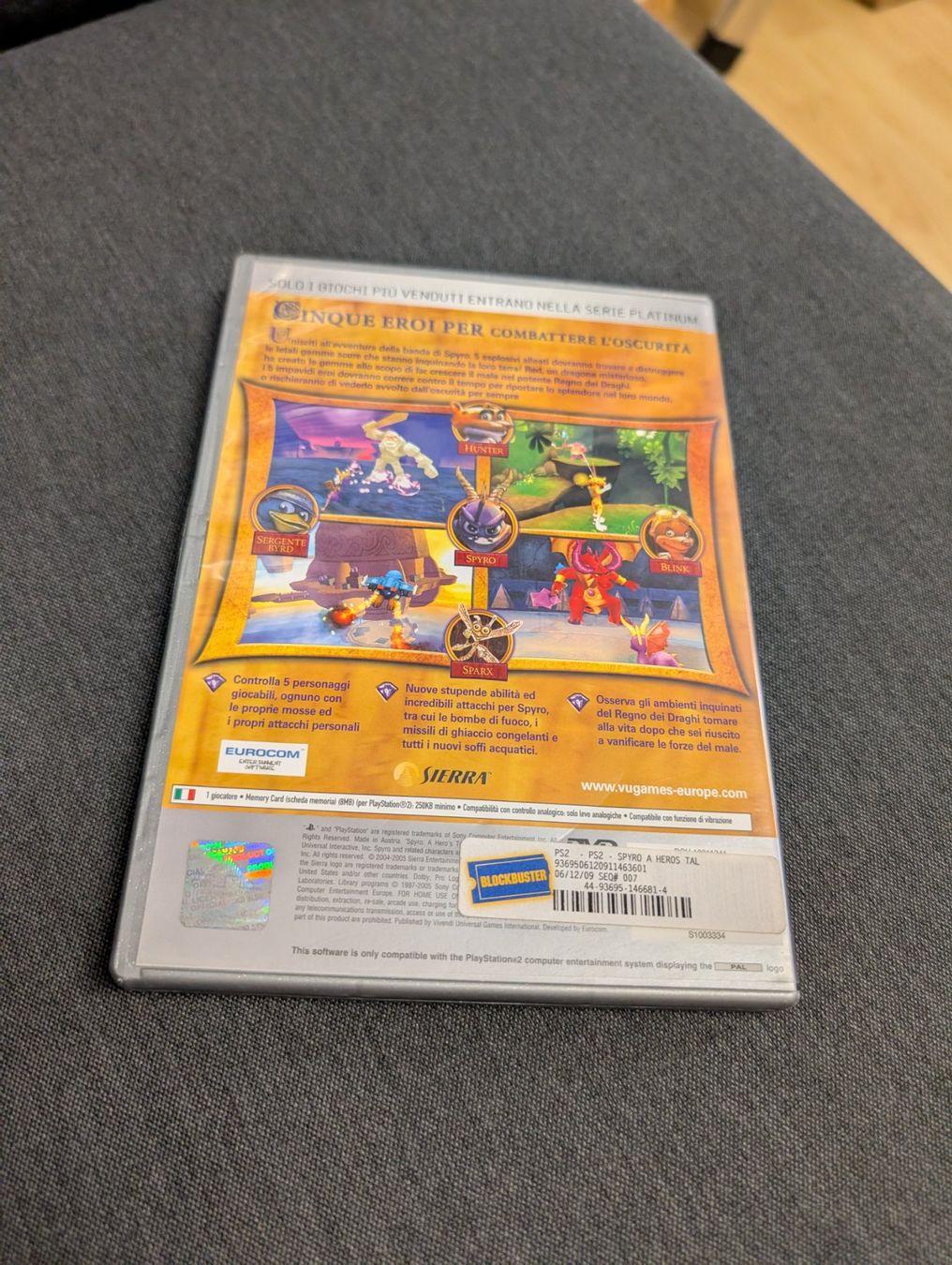 Spiele: Spyro A heroes tail Sony playstation 2 – Gebraucht aus Giubiasco von Ticinerd 1