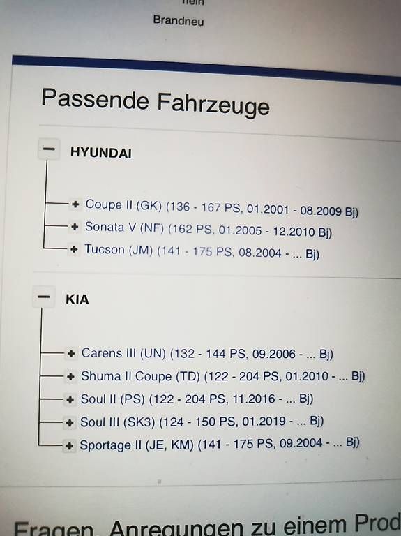 Tutti pezzi di ricambio auto: Freins Hyundai neufs – Nuovo e nell'imballaggio originale da La Tour-de-Peilz venduto da Specter228 4