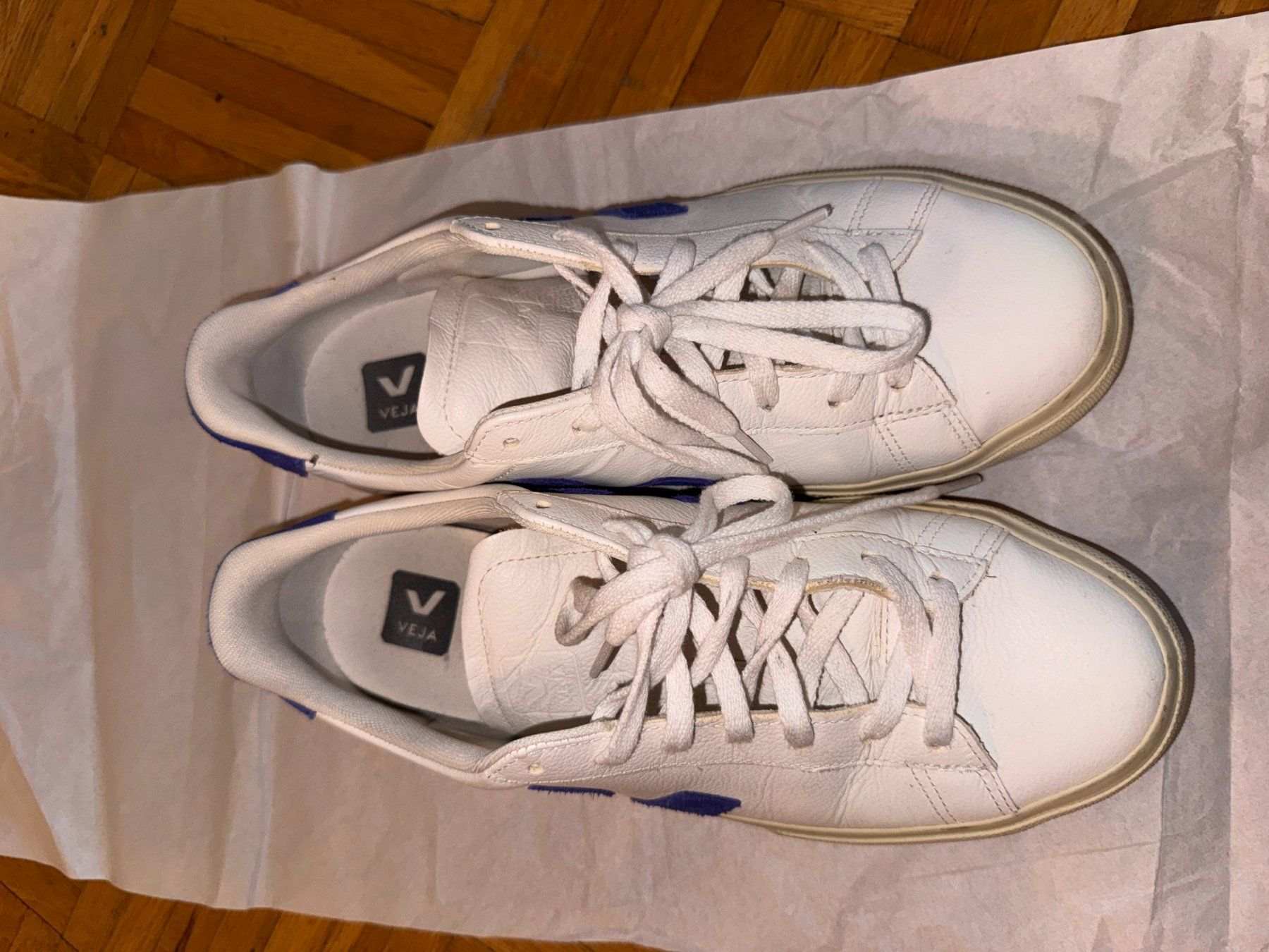 Veja Herrenschuhe: VEJA Campo Extra White / Cobalt Blue EU 43 – Gebraucht aus Glattbrugg von hombre03 3