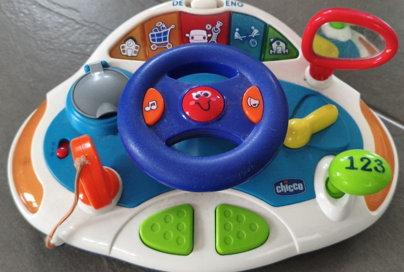 Chicco Spielzeuge: Chicco Spiel-Lenkrad mit Sound – Gebraucht aus Grosswangen von sandro-e88 3