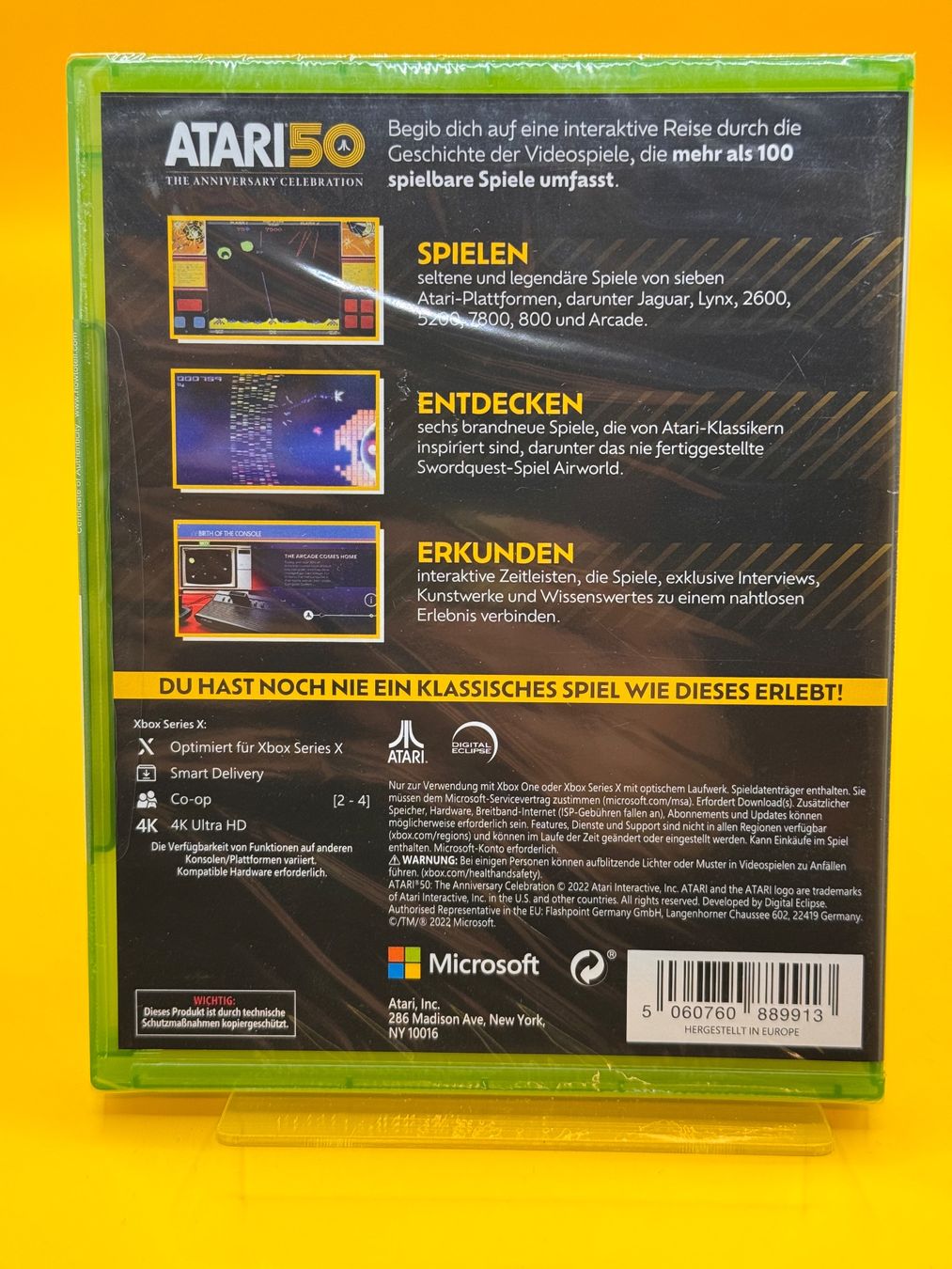 Giochi: Atari 50: The Anniversary Celebration - Xbox Series X – Nuovo e nell'imballaggio originale da Oberwil b. Zug venduto da silver2024 1