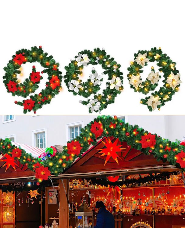 Weihnachtsgirlande In-Outdoor Christmas Tannengirlande (Neu und originalverpackt) in Amriswil für CHF 42 – mit Lieferung auf Ricardo kaufen