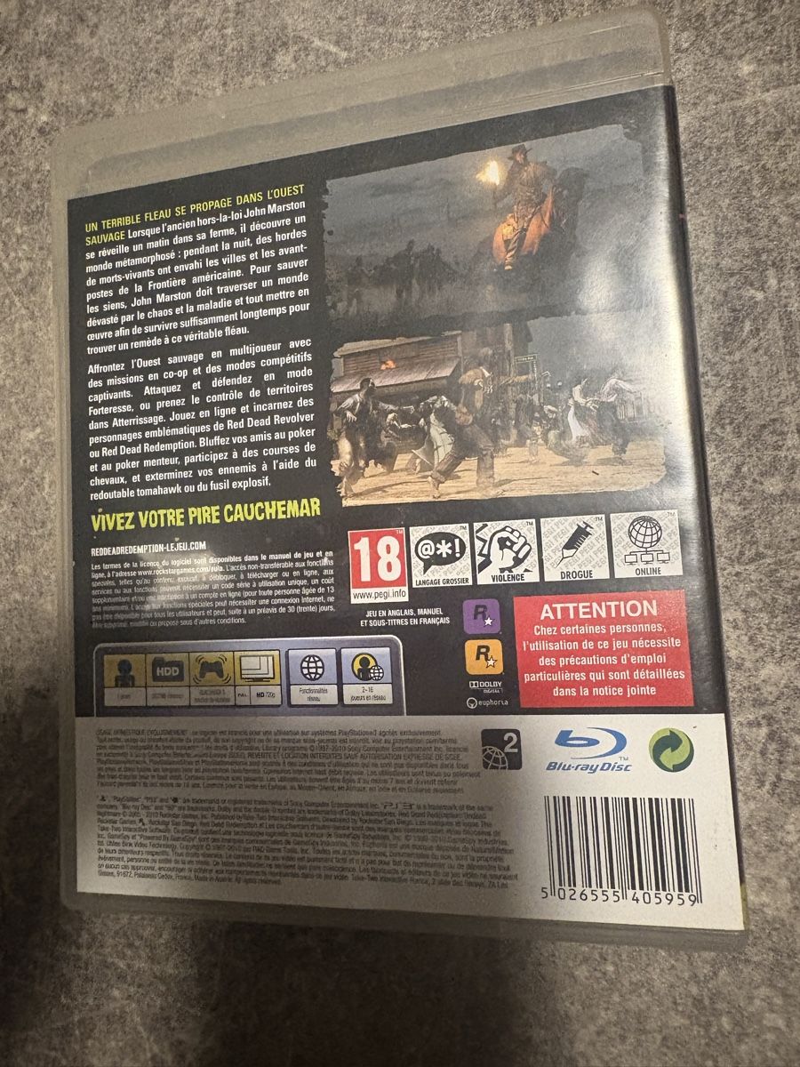 Giochi: Red Dead Redemption Undead Nightmare PS3 . – Usato da Neuchâtel venduto da Market_Dematos 1