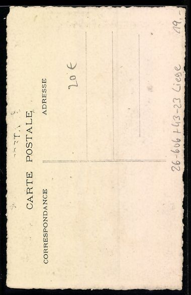 Cartoline postali: Handgemalt: Liege, Stadttyp aus Lüttich – Usato da Berlin venduto da bartko-reher 1