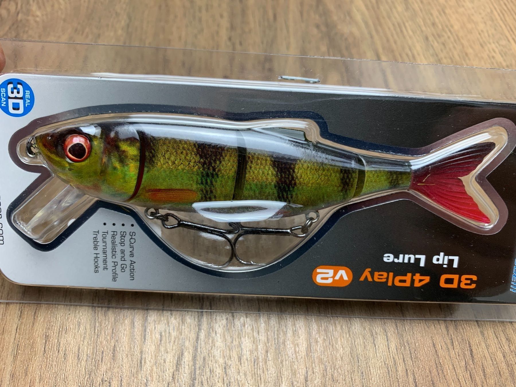 Savage Gear Köder: Savage Gear 3D Lip Lure Flussbarsch 13.5 – Neu und originalverpackt aus Hallau von R.R.91 2